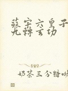 苏宇六皇子签到九转玄功