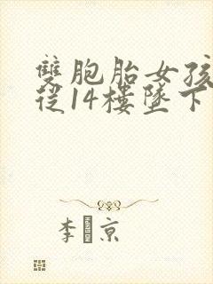 双胞胎女孩双双从14楼坠下