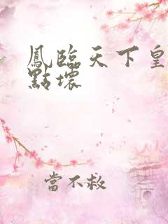 凤临天下皇后有点坏