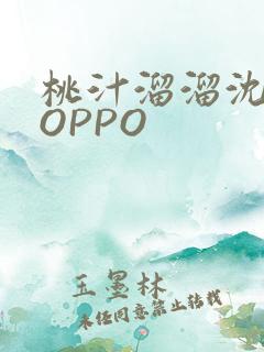 桃汁溜溜沈妙妙OPPO