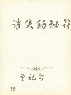 消失的秘符