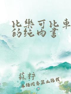 比乐可比车速快的纯肉书