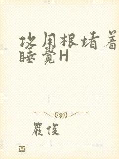 攻用根堵着小受睡觉H