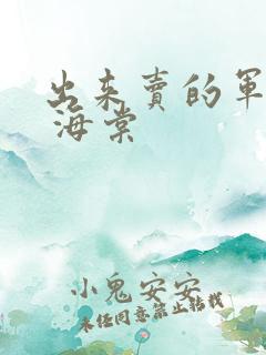 出来卖的军校生 海棠