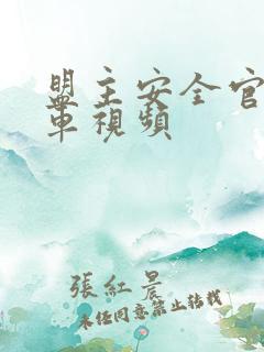 盟主安全官开火车视频