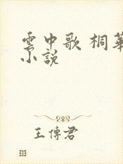 云中歌 桐华 小说