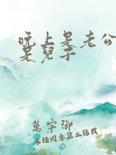 晚上是老公白天是儿子