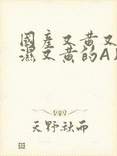 国产又黄又硬又湿又黄的A片小说