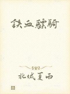 铁血骠骑