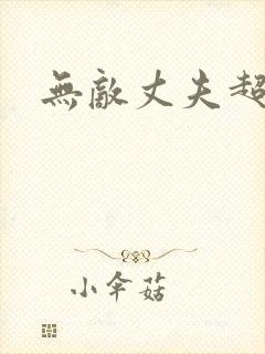 无敌丈夫超专情