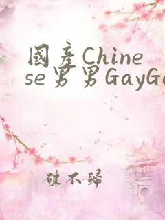 国产Chinese男男GayGayAPP