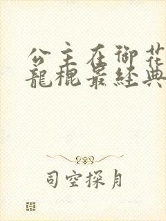 公主在御花园吃龙棍最经典的一句