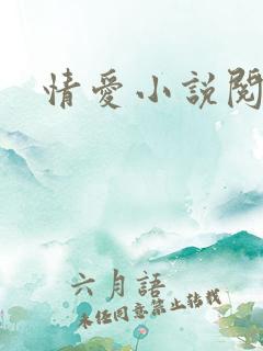情爱小说阅读网