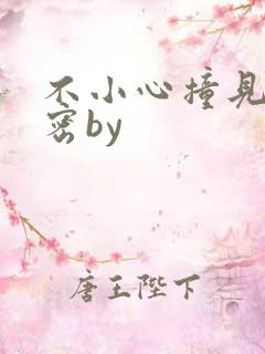 不小心撞见的秘密by