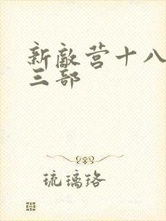 新敌营十八年第三部