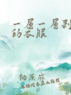 一层一层剥掉你的衣服