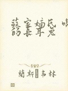 苏家嫡氏 吃肉的长耳兔