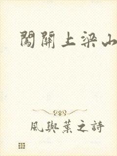 闯关上梁山李颖