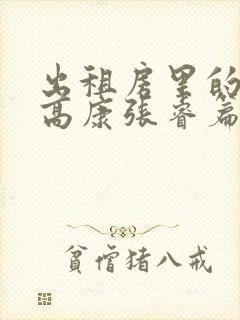 出租房里的交互高康张睿篇