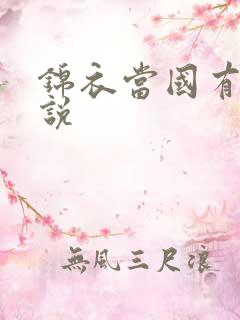 锦衣当国有声小说