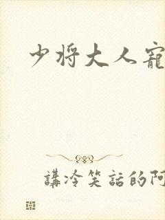 少将大人宠宠我