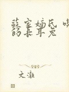 苏家嫡氏 吃肉的长耳兔