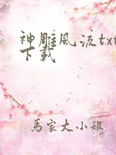 神雕风流txt下载