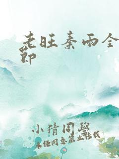 老旺秦雨全部章节