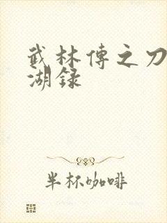 武林传之刀剑江湖录