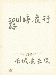 soul暗夜行路