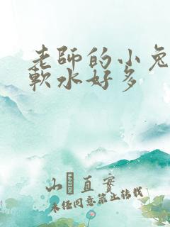 老师的小兔子好软水好多
