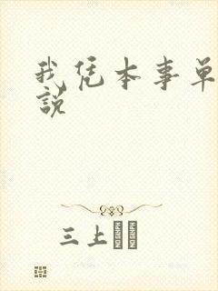 我凭本事单身小说