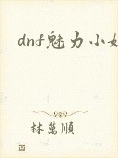 dnf魅力小妞