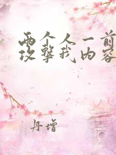 两个人一前一后攻击我内容