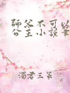 师父不可以灵犀公主小说笔趣