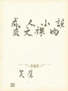 成 人 小 说爽文裸 肉