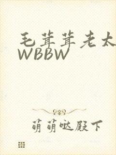 毛茸茸老太BBWBBW