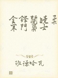 金锋关晓柔小说寒门枭士