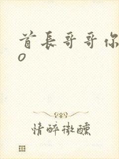 首长哥哥你好po