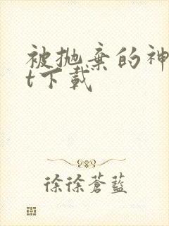 被抛弃的神txt下载