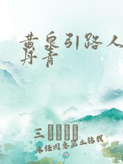 黄泉引路人 碎丹青