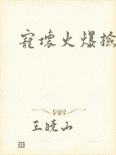 宠坏火爆检察官