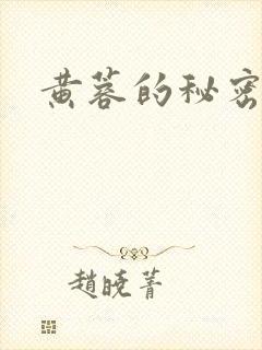 黄蓉的秘密