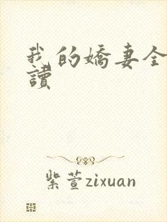 我的娇妻全文阅读