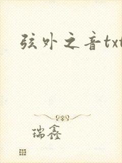 弦外之音txt
