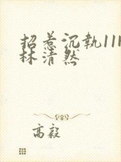 招惹沉执11H林清然