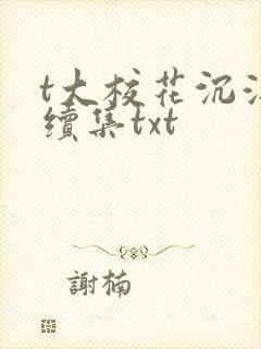 t大校花沉浮录续集txt