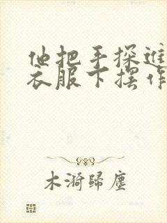 他把手探进我的衣服下摆作文