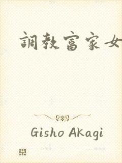 调教富家女攻略