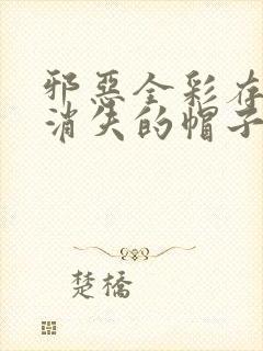 邪恶全彩存在感消失的帽子